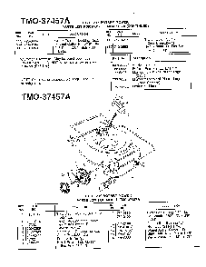 4hp 21" rotary lawn mower Diagram and Parts List for 37457A  MTD Lawn Mower
