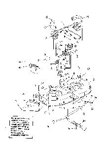42" deck Diagram and Parts List for 13AN771G731  MTD Lawn Tractor