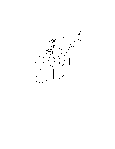 Fuel tank Diagram and Parts List for 17ARCBDQ099  MTD Lawn Tractor
