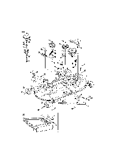 Deck Diagram and Parts List for 13AR91PT299  MTD Lawn Tractor