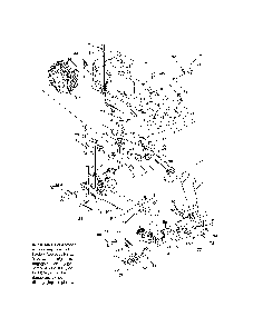 Drive Diagram and Parts List for 13AX611G705  MTD Lawn Tractor