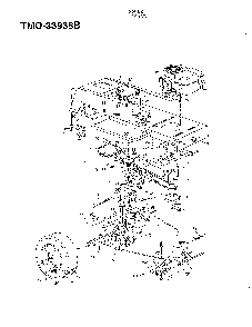 42" lawn tractor page 5 Diagram and Parts List for 33938B  MTD Lawn Mower