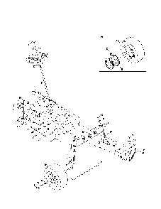 Steering Diagram and Parts List for 13AL79XS099  MTD Lawn Tractor