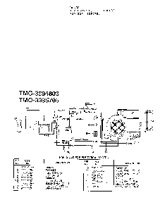 Electrical Diagram and Parts List for 3394803  MTD Lawn Tractor