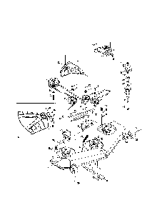 Deck/spindle Diagram and Parts List for 17ARCACA099  MTD Lawn Mower