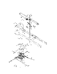 Transmission Diagram and Parts List for 13BQA1ZT099  MTD Lawn Tractor