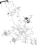 Page A Diagram and Parts List for 110-074R033 72068 -1990 MTD Lawn Mower
