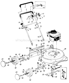 Part Location Diagram of 720-0295 MTD Grip Foam
