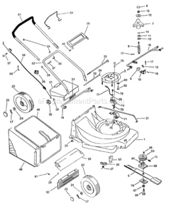 Part Location Diagram of 928-0180 MTD Rivet-pop