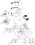 Part Location Diagram of 682-3002 MTD Wheel Brkt. Assembly - R.H.