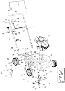 Part Location Diagram of 726-0192B MTD Cable Tie
