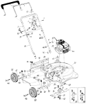 Part Location Diagram of 634-0020 MTD Wheel Assy W/tire