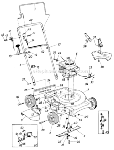 Part Location Diagram of 96-348-7 Walbro Screw 8-32 X .38 Lg