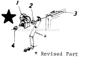 Page B Diagram and Parts List for 115-102-000 1985 MTD Lawn Mower