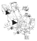 Page A Diagram and Parts List for 115-411A033 1995 MTD Lawn Mower