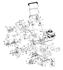 Page A Diagram and Parts List for 115-518C000 1995 MTD Lawn Mower