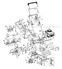 Page A Diagram and Parts List for 115-518C129 1995 MTD Lawn Mower