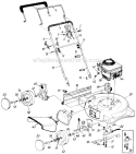 Page A Diagram and Parts List for 115-734A000 1995 MTD Lawn Mower