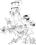 Page A Diagram and Parts List for 116-508M 1996 MTD Lawn Mower