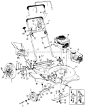 Page A Diagram and Parts List for 116-508N 1996 MTD Lawn Mower