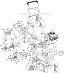 Page A Diagram and Parts List for 116-518N 1996 MTD Lawn Mower