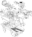 Part Location Diagram of BS-692236 MTD Exhaust Gasket