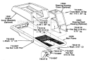 Page G Diagram and Parts List for 117-502-304 1987 MTD Lawn Tractor