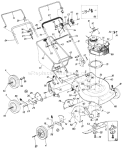 Page A Diagram and Parts List for 118-303R000 1988 MTD Lawn Mower