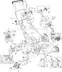 Page A Diagram and Parts List for 119-506R033 73512 -1989 MTD Lawn Mower