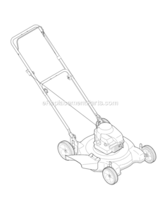 Quick_Reference_Briggs_Engine Diagram and Parts List for 11A-038A729  MTD Lawn Mower