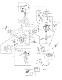 Part Location Diagram of 951-10299A MTD Recoil Assembly