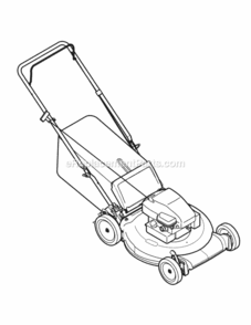 Part Location Diagram of 777D13018 MTD Label-Mower Shroud