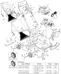 Page A Diagram and Parts List for 11A-418A145 2002 MTD Lawn Mower