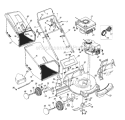 Part Location Diagram of 751B224819 MTD Flywheel Guard
