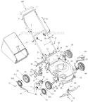 Page A Diagram and Parts List for 11A-435E033 2003 MTD Lawn Mower