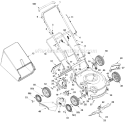 Page B Diagram and Parts List for 11A-435E033 2003 MTD Lawn Mower