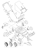 Page A Diagram and Parts List for 11A-436Q000 2009 MTD Lawn Mower