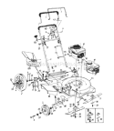Page B Diagram and Parts List for 11A-508N033 1997 MTD Lawn Mower