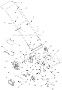 Page A Diagram and Parts List for 11A-509W000 2002 MTD Lawn Mower