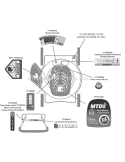 Page C Diagram and Parts List for 11A-50MB000 2009 MTD Lawn Mower