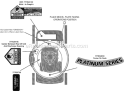 Page B Diagram and Parts List for 11A-542Q 2009 MTD Lawn Mower