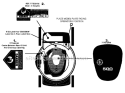 Page B Diagram and Parts List for 11A-544B002 2008 MTD Lawn Mower