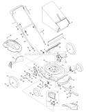 Page B Diagram and Parts List for 11A-54M9002 2009 MTD Lawn Mower