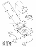 Part Location Diagram of 647-04271-0637 MTD Grass Catcher Frame Assembly