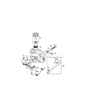 Fuel Tank & Mounting Diagram and Parts List for 11A-A1JC027 2012 MTD Lawn Mower