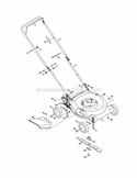 Part Location Diagram of 631-04516A MTD Front Panel