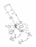 Part Location Diagram of 634-04625 MTD Wheel Asm-11 X 1.7