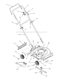 Part Location Diagram of 682-0086A MTD Deck Ass'y, 22