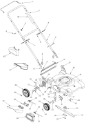 Page B Diagram and Parts List for 11B-084A033 2001 MTD Lawn Mower