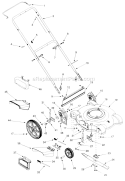 Page A Diagram and Parts List for 11B-509B033 2000 MTD Lawn Mower